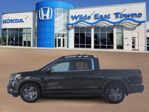 Crystal Black Pearl 2022 Honda Ridgeline RTL