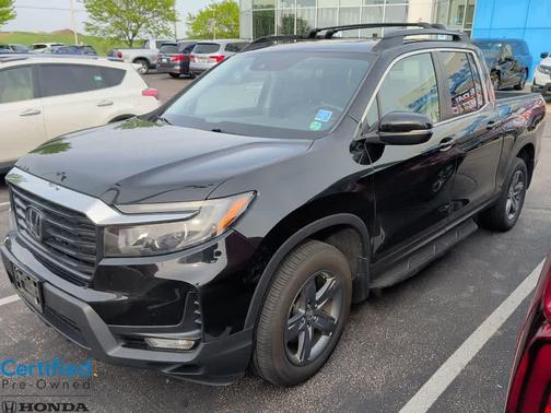 Crystal Black Pearl 2022 Honda Ridgeline RTL