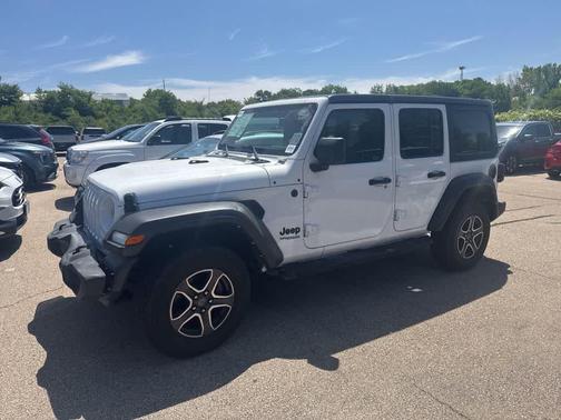 Bright White Clearcoat 2022 Jeep Wrangler Unlimited Sport