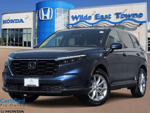 Canyon River Blue Metallic 2025 Honda CR-V EX AWD