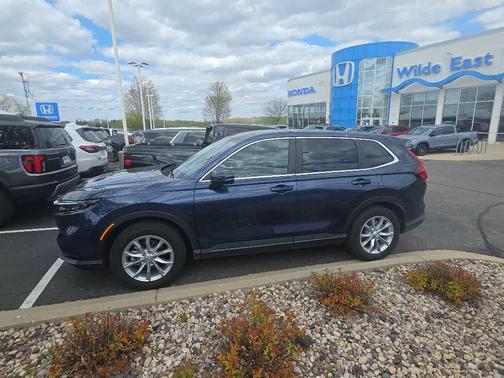 Canyon River Blue Metallic 2025 Honda CR-V EX AWD