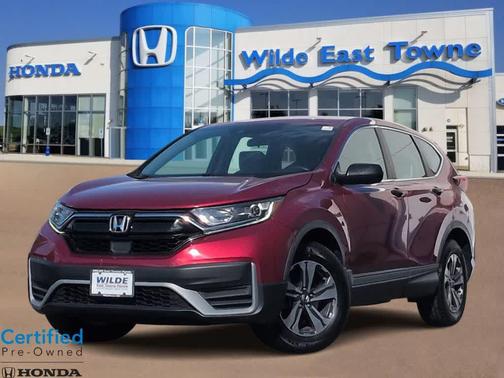 Radiant Red Metallic 2021 Honda CR-V AWD LX
