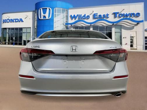 Solar Silver Metallic 2026 Honda Civic Sport