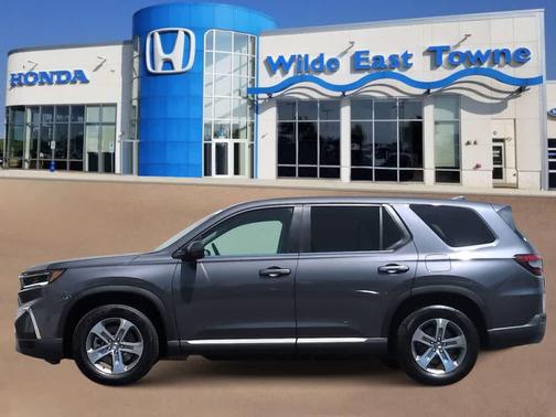 Modern Steel Metallic 2025 Honda Pilot EX-L