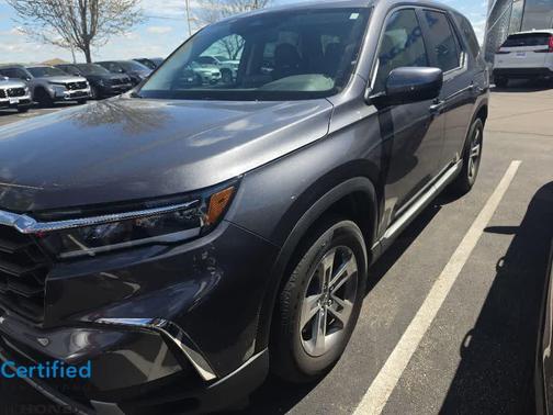 Modern Steel Metallic 2025 Honda Pilot EX-L