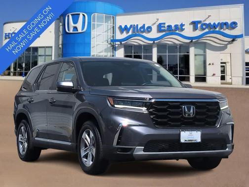 Modern Steel Metallic 2025 Honda Pilot EX-L