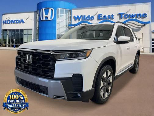 Platinum White Pearl 2026 Honda Pilot Touring 8-Passenger
