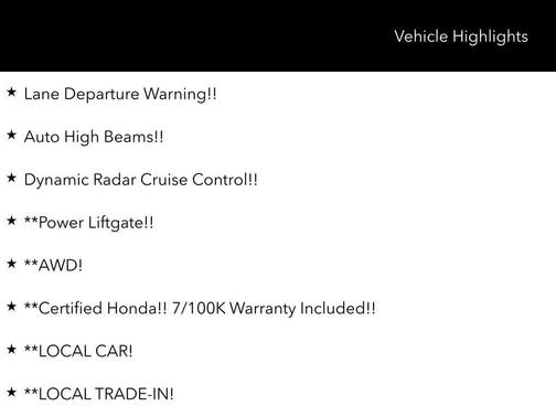 2021 Honda CR-V AWD EX-L