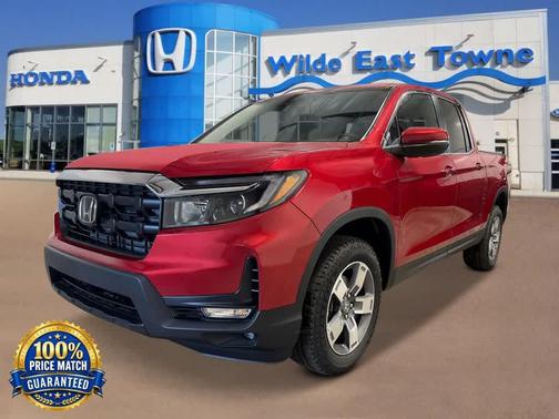 Red 2026 Honda Ridgeline RTL
