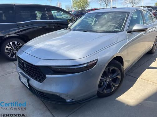 Solar Silver Metallic 2024 Honda Accord EX