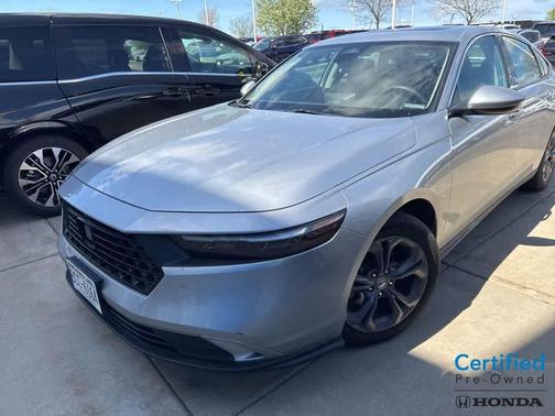 Solar Silver Metallic 2024 Honda Accord EX
