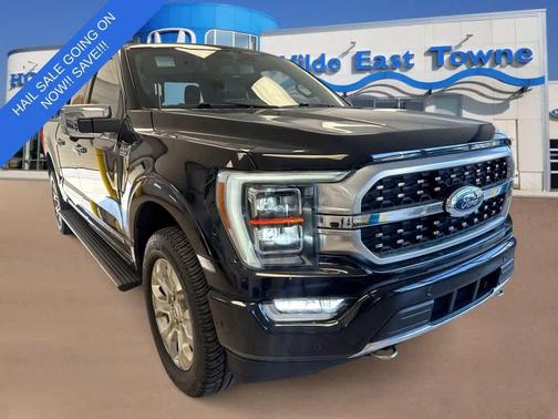 AGATE BLACK METALLIC 2022 Ford F-150 Platinum