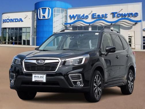 Crystal Black Silica 2021 Subaru Forester Limited