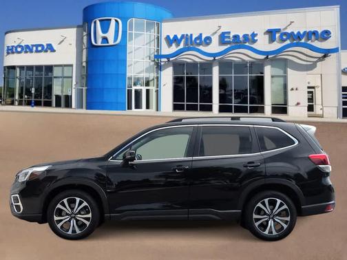 Crystal Black Silica 2021 Subaru Forester Limited