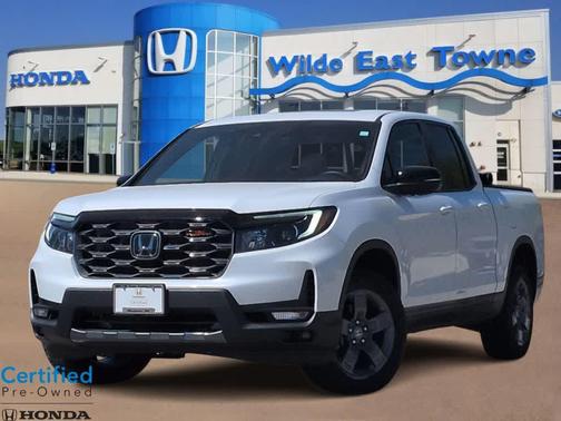 Platinum White Pearl 2024 Honda Ridgeline TrailSport