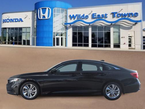 Crystal Black Pearl 2018 Honda Accord LX