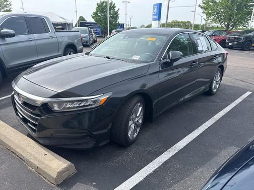 Crystal Black Pearl 2018 Honda Accord LX