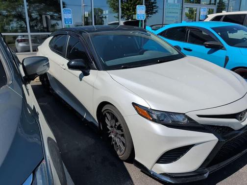Wind Chill Pearl/Midnight Black Metallic 2024 Toyota Camry TRD V6