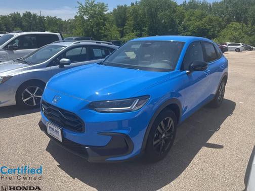 Boost Blue Pearl 2026 Honda HR-V AWD Sport