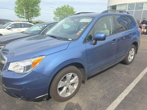 Quartz Blue Pearl 2015 Subaru Forester 2.5i Premium