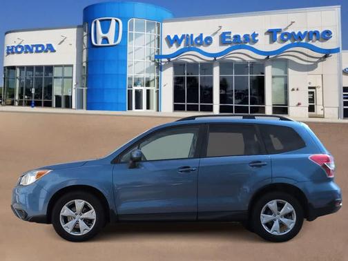 Quartz Blue Pearl 2015 Subaru Forester 2.5i Premium