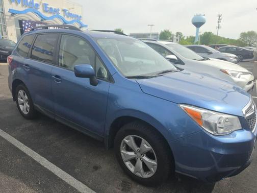 Quartz Blue Pearl 2015 Subaru Forester 2.5i Premium
