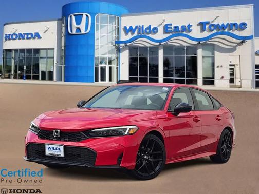 Rallye Red 2026 Honda Civic Sport