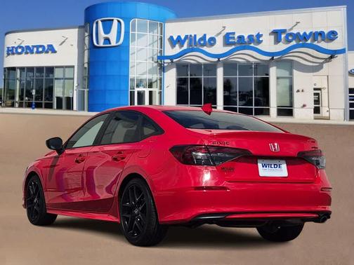 Rallye Red 2026 Honda Civic Sport