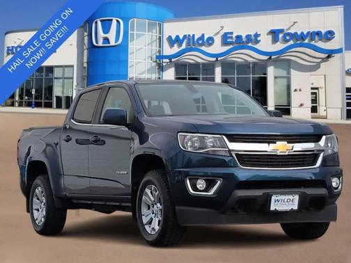 Pacific Blue Metallic 2019 Chevrolet Colorado LT