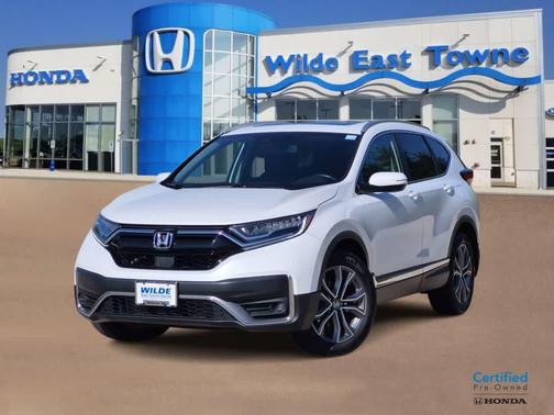 Platinum White Pearl 2021 Honda CR-V AWD Touring