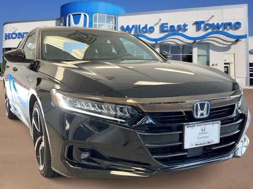 Crystal Black Pearl 2022 Honda Accord Sport 1.5T
