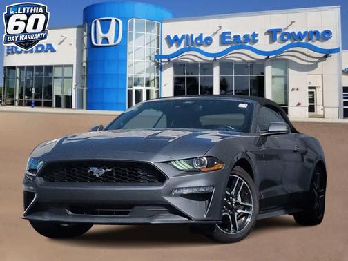 CARBONIZED GRAY METALLIC 2022 Ford Mustang EcoBoost Premium