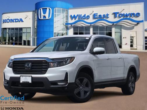 Platinum White Pearl 2023 Honda Ridgeline RTL