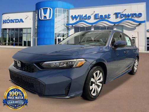 Blue Lagoon Pearl 2026 Honda Civic LX