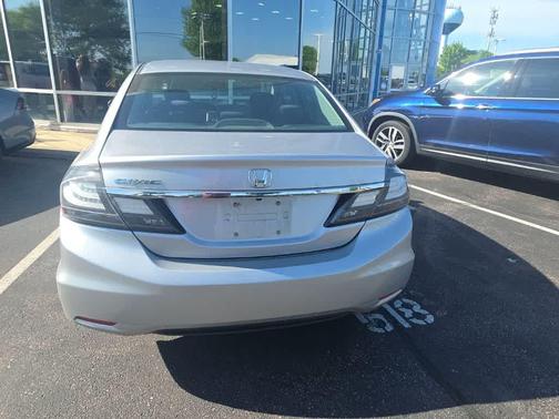 Silver 2014 Honda Civic LX