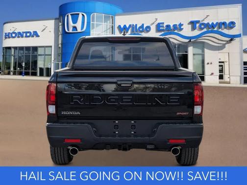 Crystal Black Pearl 2026 Honda Ridgeline Sport