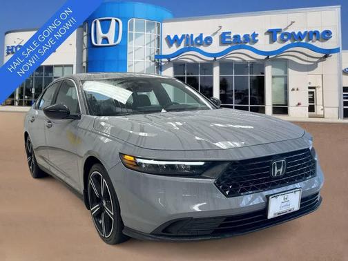 Urban Gray Pearl 2025 Honda Accord Hybrid Sport