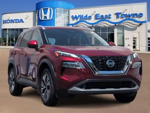 Scarlet Ember Tintcoat 2021 Nissan Rogue SV