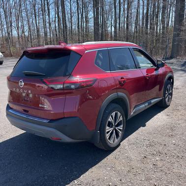 Scarlet Ember Tintcoat 2021 Nissan Rogue SV