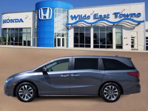 Modern Steel Metallic 2024 Honda Odyssey EX-L