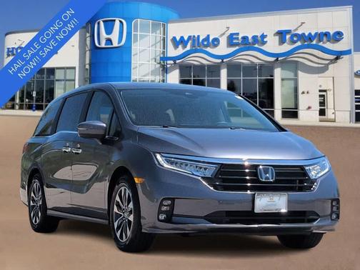 Modern Steel Metallic 2024 Honda Odyssey EX-L
