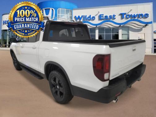 Platinum White Pearl 2026 Honda Ridgeline Black