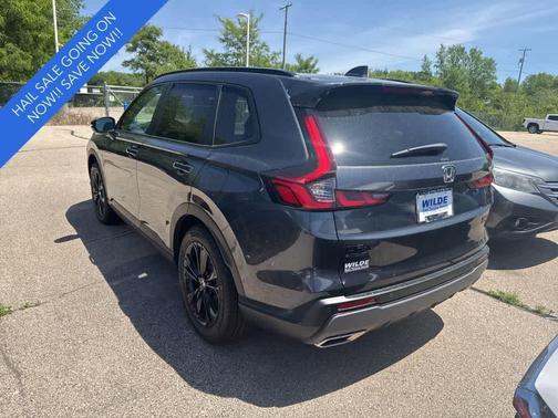 Meteorite Gray Metallic 2026 Honda CR-V Hybrid Sport Touring AWD