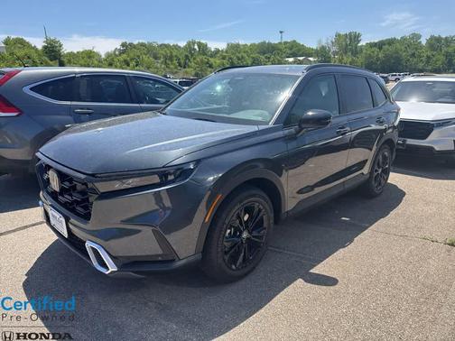 Meteorite Gray Metallic 2026 Honda CR-V Hybrid Sport Touring AWD