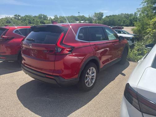 Radiant Red Metallic 2025 Honda CR-V EX AWD
