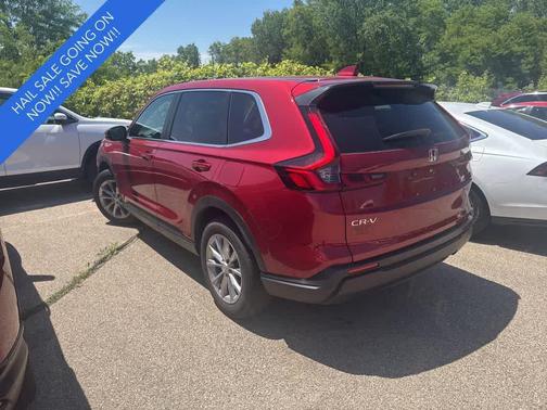 Radiant Red Metallic 2025 Honda CR-V EX AWD