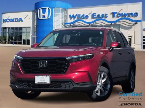 Radiant Red Metallic 2025 Honda CR-V EX AWD