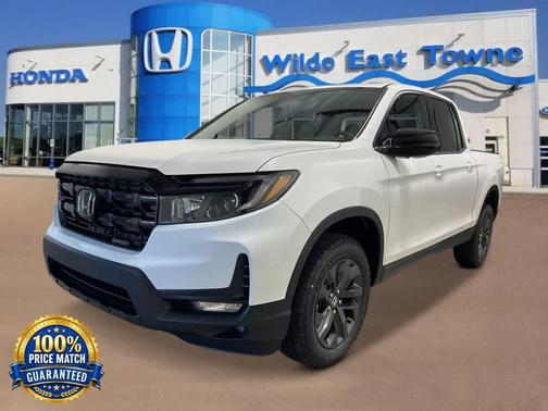 Platinum White Pearl 2026 Honda Ridgeline Sport