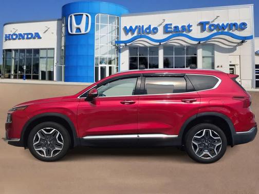 Calypso Red 2023 Hyundai SANTA FE HEV SEL Premium