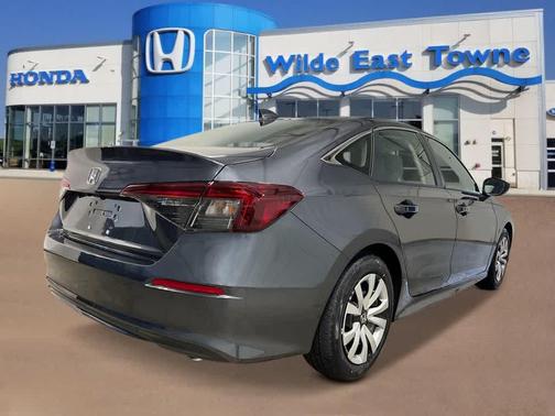 Meteorite Gray Metallic 2026 Honda Civic LX